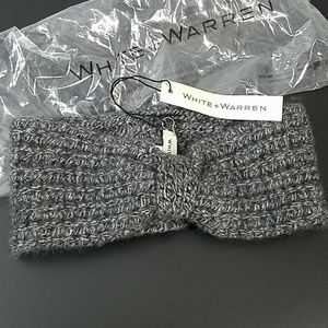 White + Warren Cashmere Headband